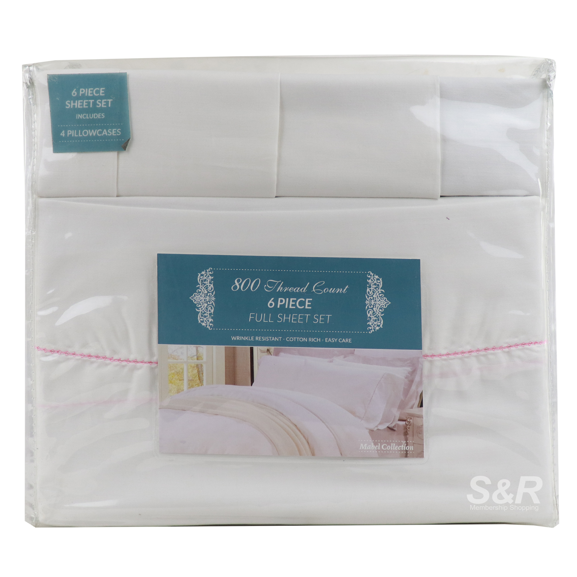 S&R 6-Piece Full Sheet Standard Size 1 set S&R 6-Piece Full Sheet Standard Size 1 set
